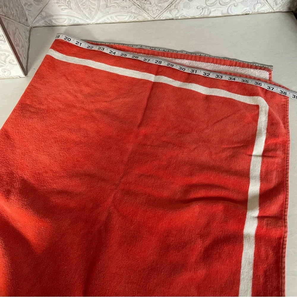 COACH- Beach Towel- Huge, Vibrant Red Color